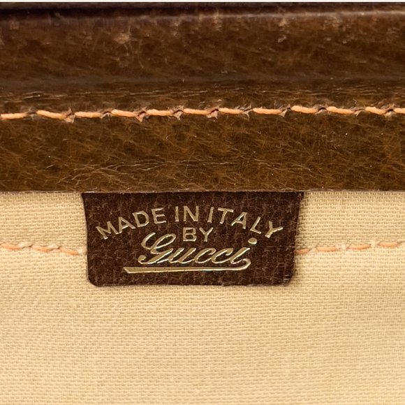 VINTAGE GUCCI DOCTOR'S TRAVEL BAG - Picture 9 of 9